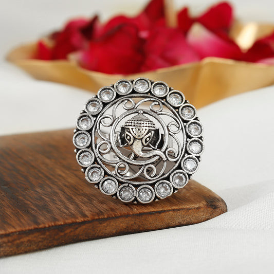 Celestial Petal Harmony Ring