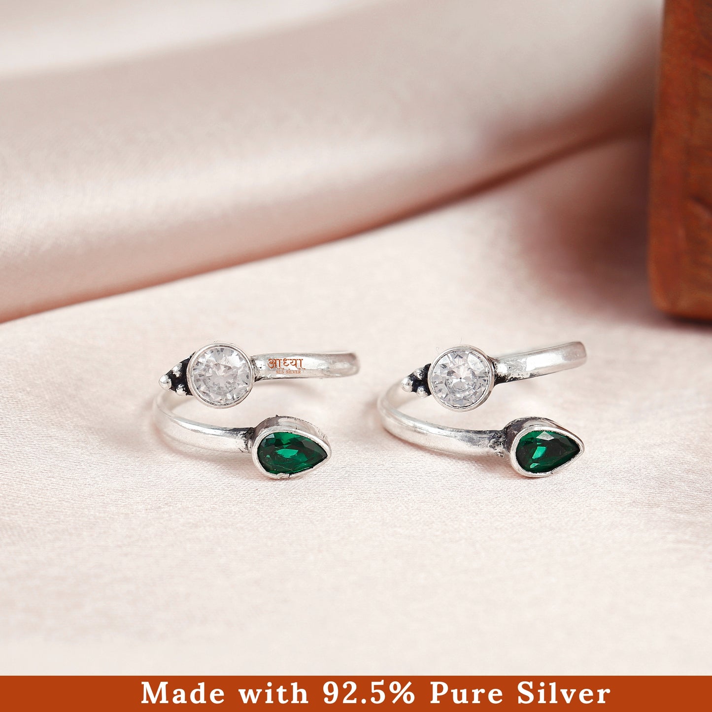 Classical Piece Silver Toe Ring