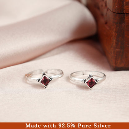 Fine Rava Jadau Toe Ring