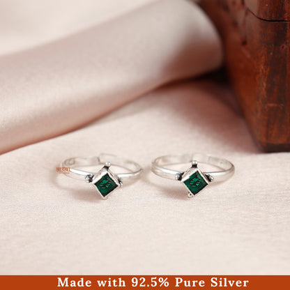 Fine Rava Jadau Toe Ring