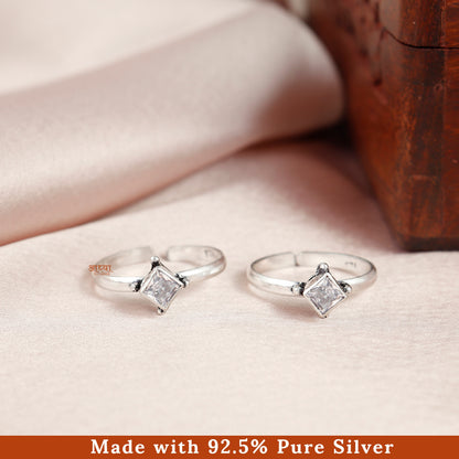 Fine Rava Jadau Toe Ring