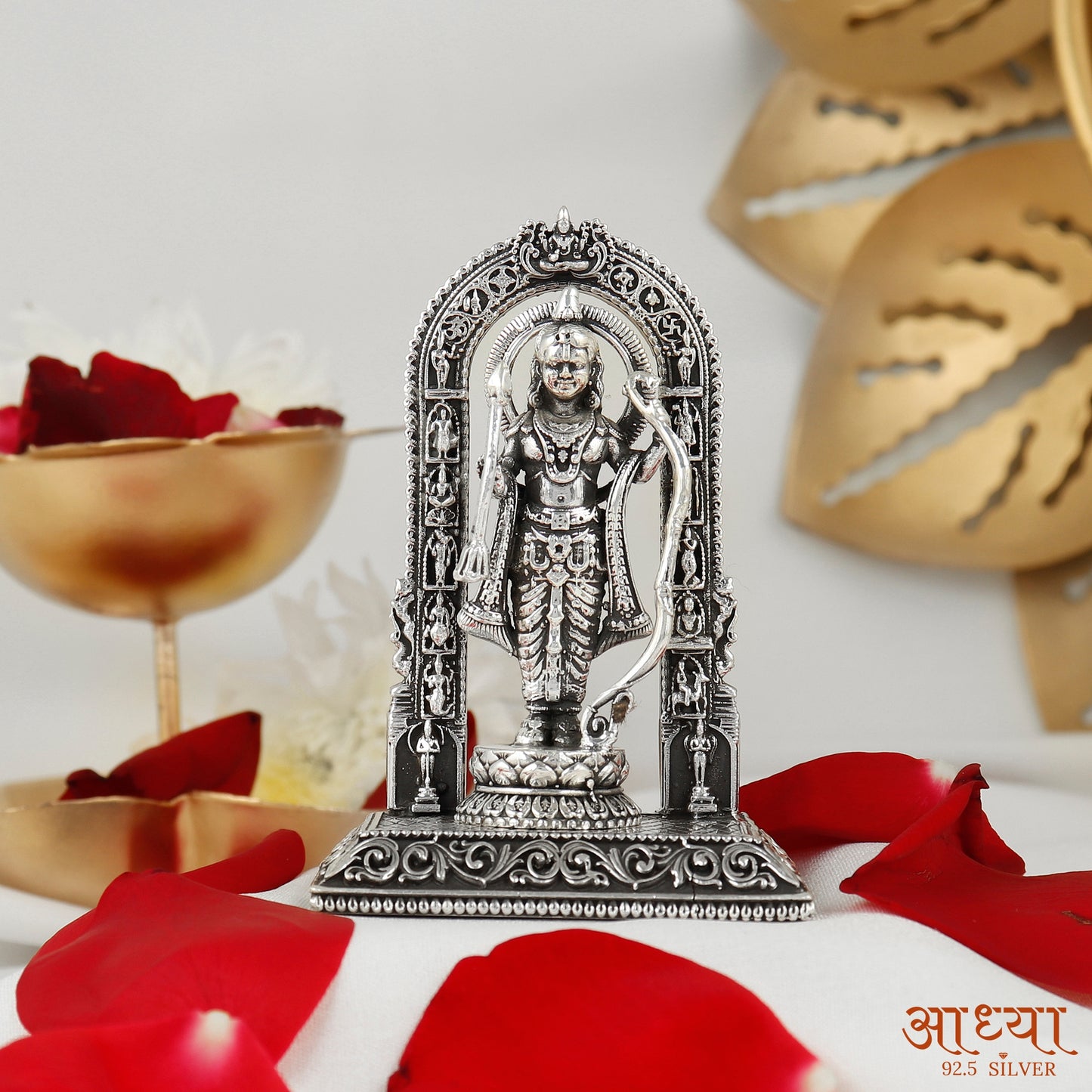 Small Ram Lalla Idol In Silver